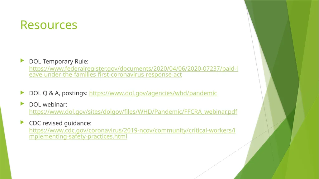 Responding to COVID-19 A Webinar Series Presented - slide 14 of 16