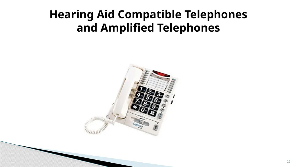 Accessible Information and Effective Communication - slide 29 of 85