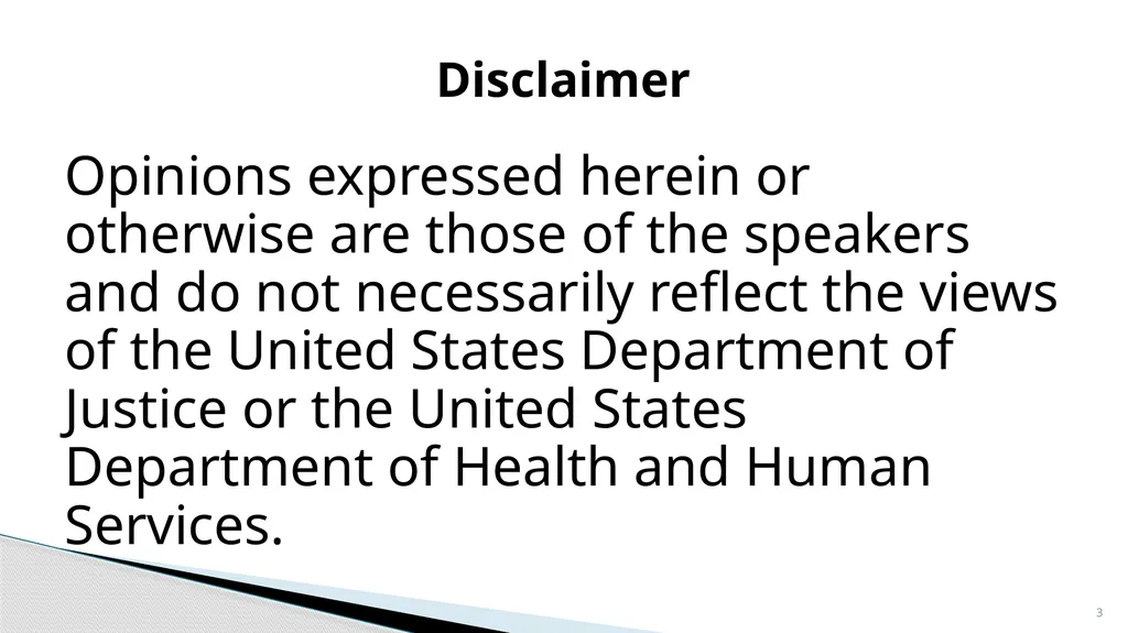 Accessible Information and Effective Communication - slide 3 of 85