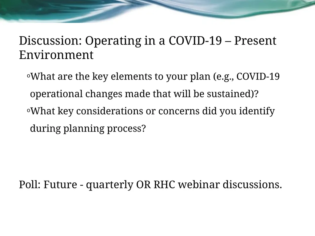 Oregon Office of Rural Health Rural Health Clinic - slide 6 of 11