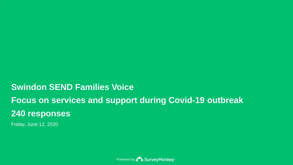 Swindon SEND Families Voice Focus on services and
