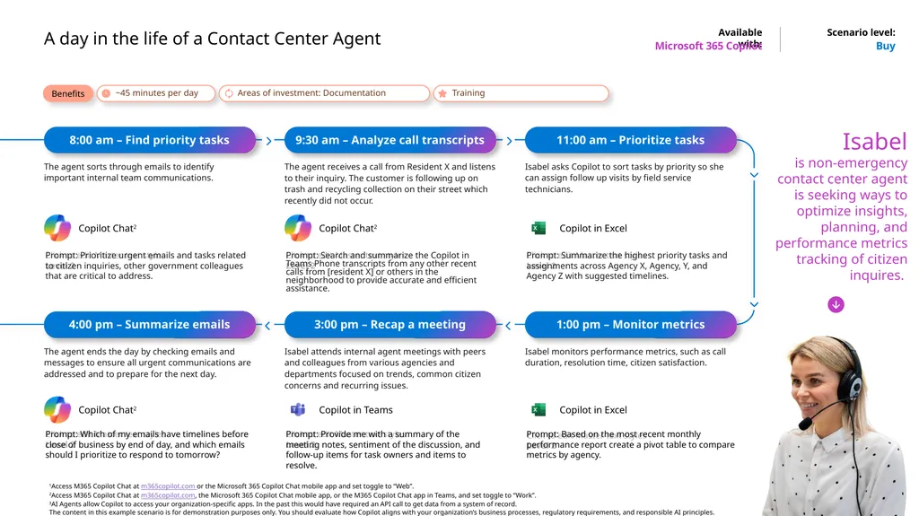 Microsoft Scenario Library Discover industry and - slide 30 of 40