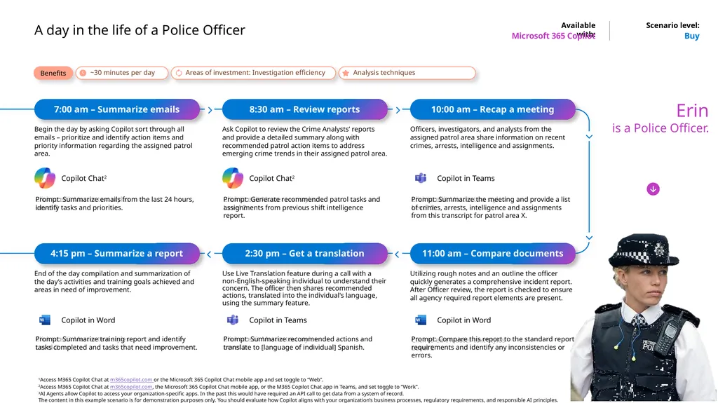 Microsoft Scenario Library Discover industry and - slide 35 of 40