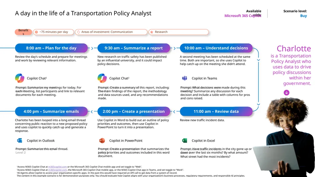 Microsoft Scenario Library Discover industry and - slide 27 of 40