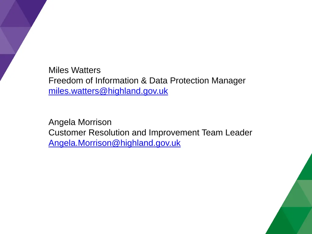 Information Governance and Customer Contact New - slide 2 of 47