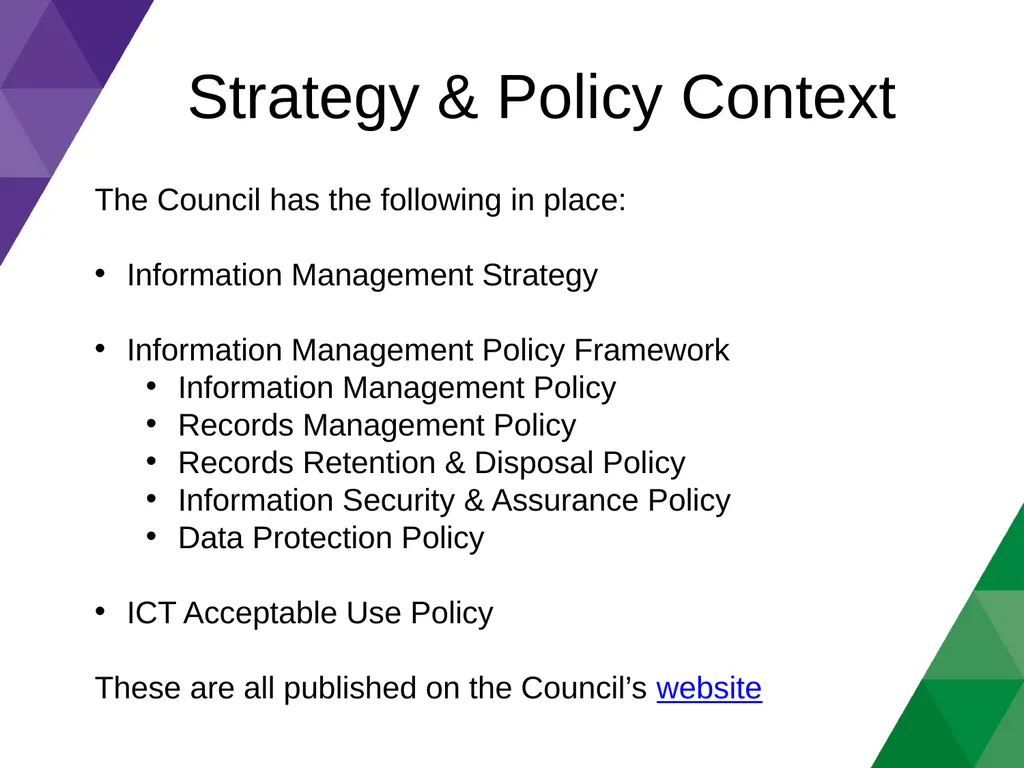 Information Governance and Customer Contact New - slide 6 of 47