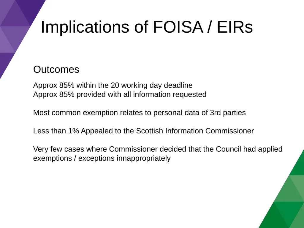 Information Governance and Customer Contact New - slide 24 of 47