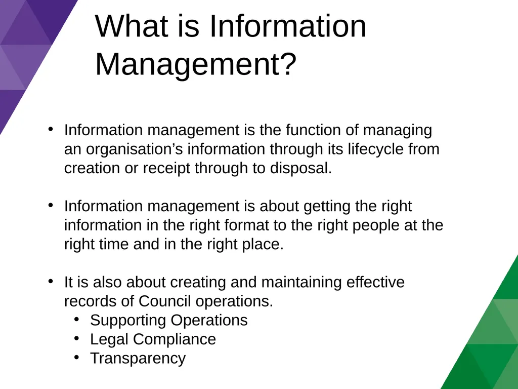 Information Governance and Customer Contact New - slide 5 of 47