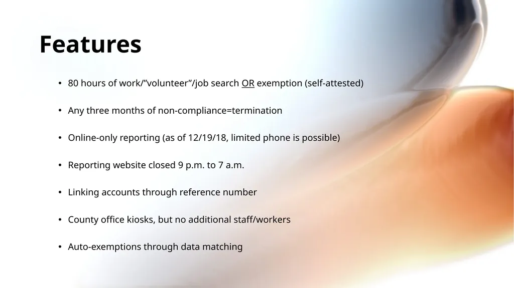 Arkansas Work Requirements Kevin De Liban, - slide 3 of 14
