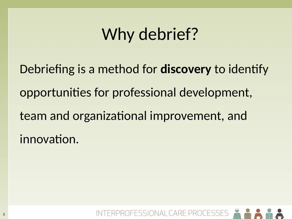 Refining Your Collaborative Practice Skills The - slide 8 of 28