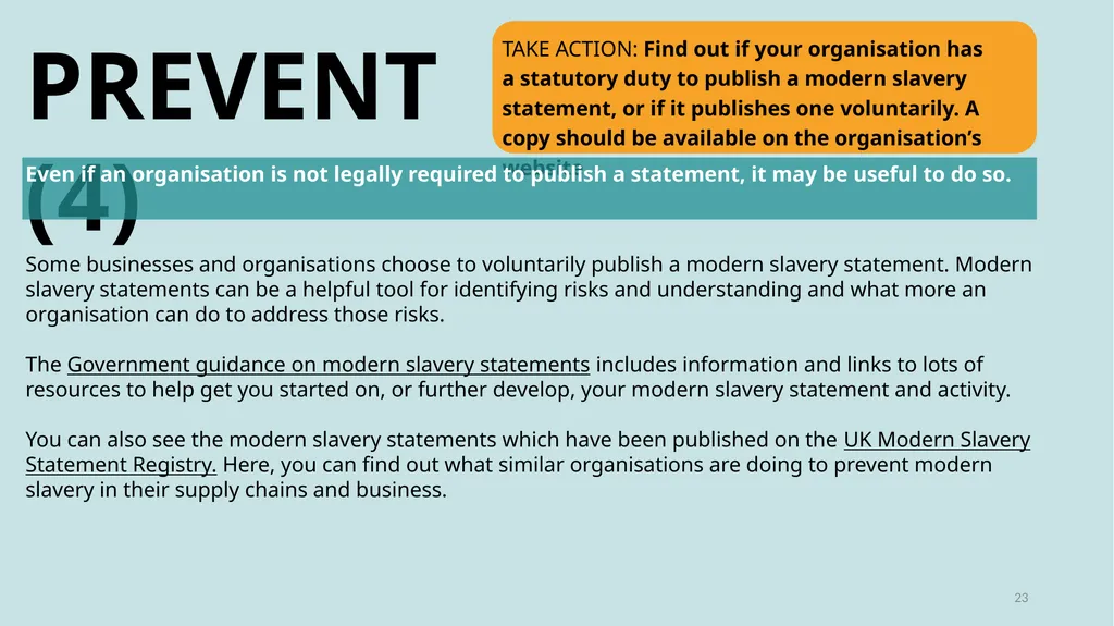 A guide for people and organisations who want to - slide 23 of 33