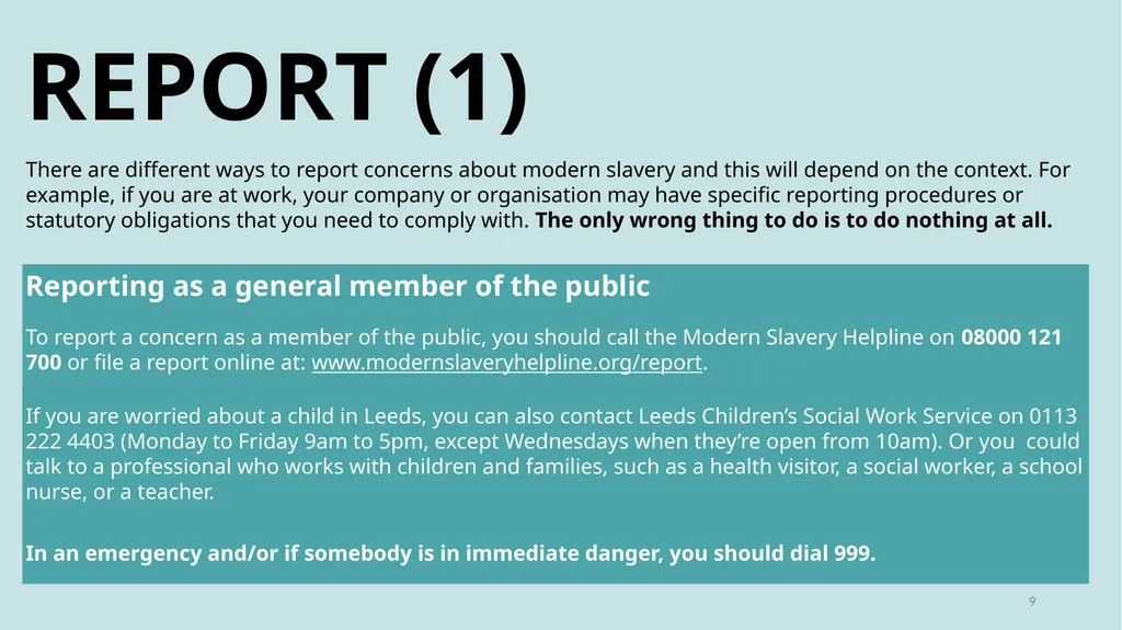A guide for people and organisations who want to - slide 9 of 33