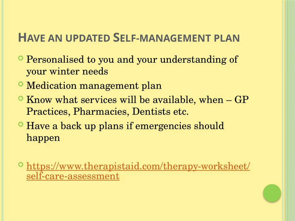 Winter Resilience Claire Derwin & Gavin Smith – - slide 4 of 10