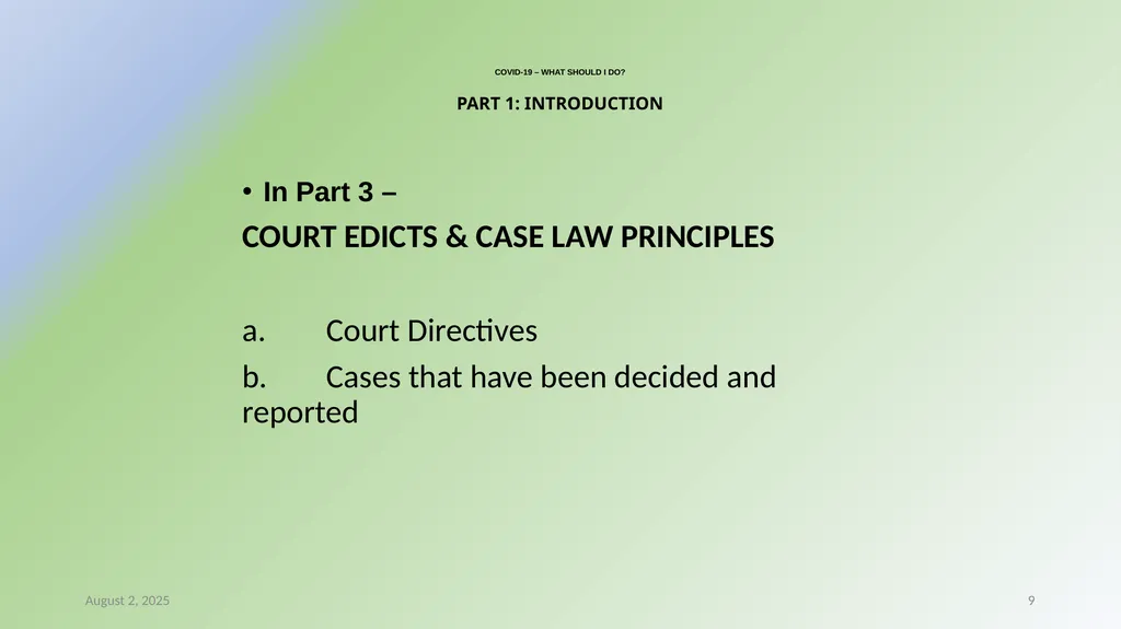 We will start the webinar shortly. Thanks for - slide 9 of 68