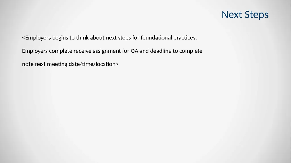 1 Wellness Program Startup and Sustainability - slide 25 of 26