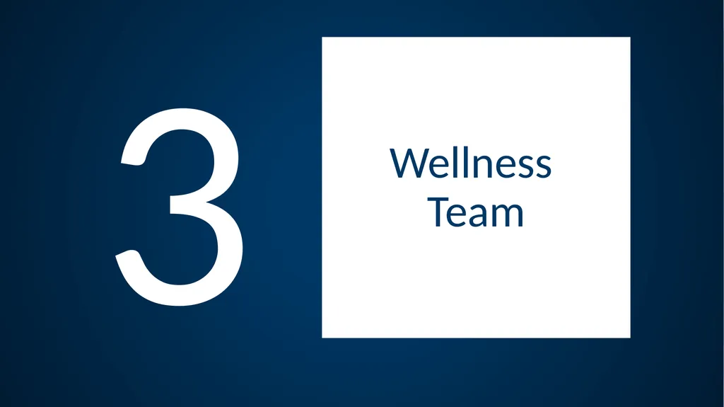 1 Wellness Program Startup and Sustainability - slide 10 of 26