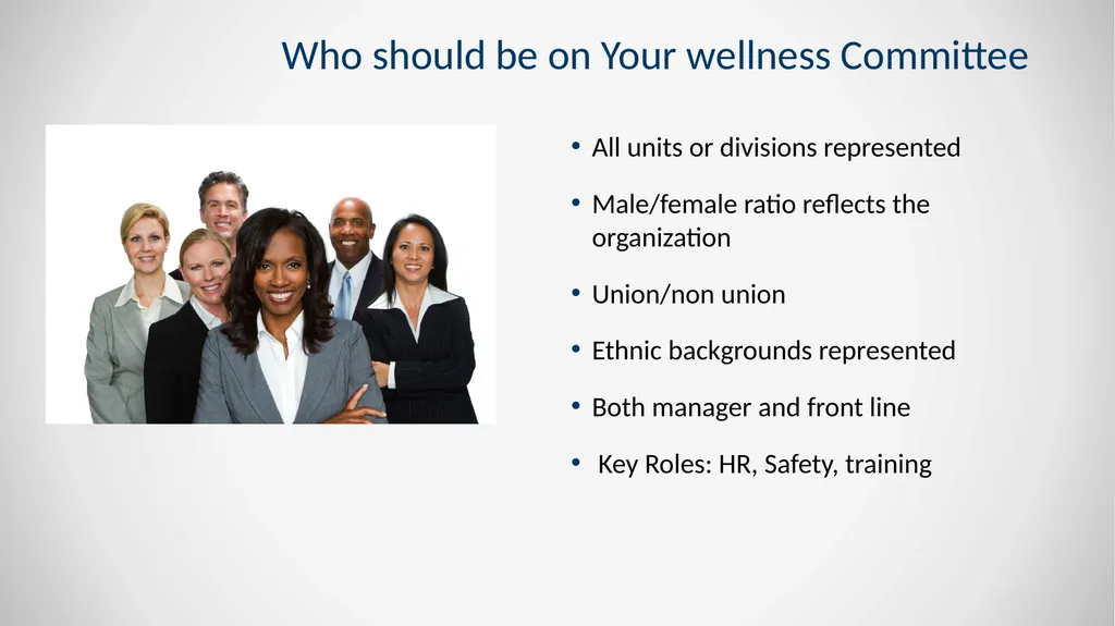 1 Wellness Program Startup and Sustainability - slide 13 of 26