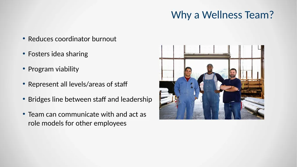 1 Wellness Program Startup and Sustainability - slide 11 of 26