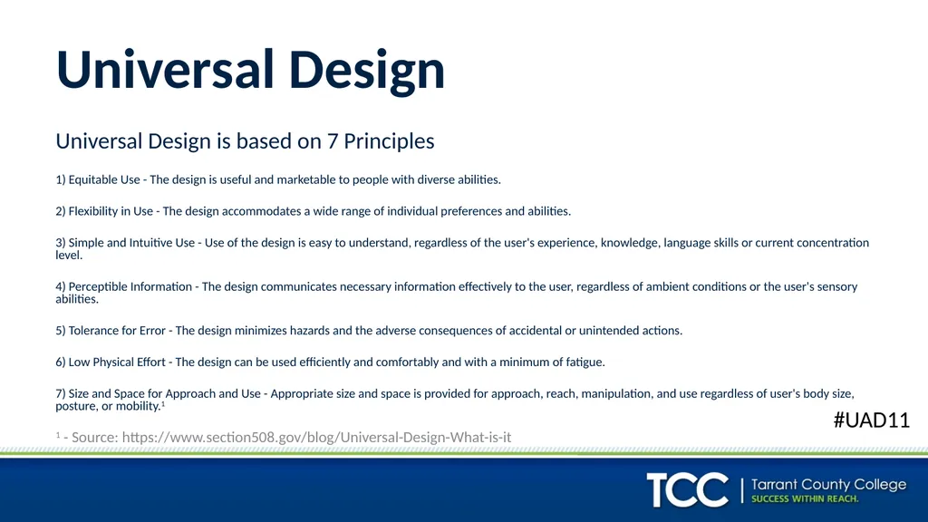 ADA, 504, 508, WCAG: I’m Supposed To Be Meeting - slide 15 of 22