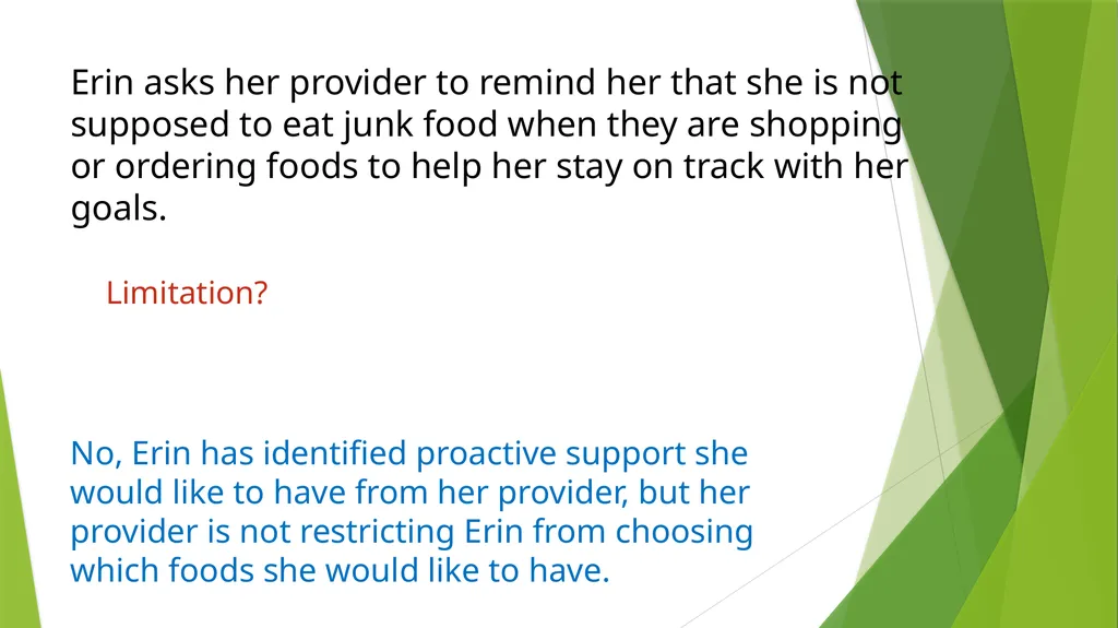 Individually-Based Limitations Practice Examples - slide 6 of 41