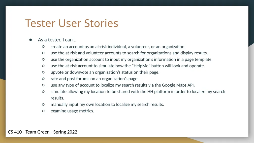 Helping Hands Prototype Presentation Connecting - slide 19 of 36