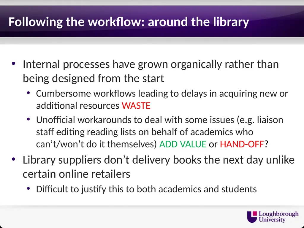 Reading Lists - End to End Gary Brewerton - slide 11 of 15