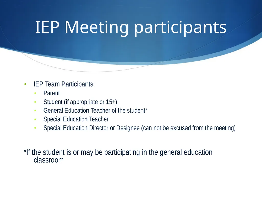 IEP and Frontline Updates Presented by: Nita - slide 11 of 35