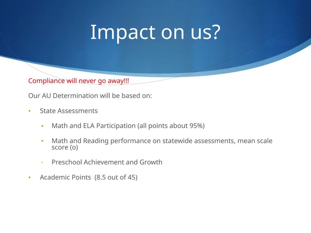 IEP and Frontline Updates Presented by: Nita - slide 6 of 35