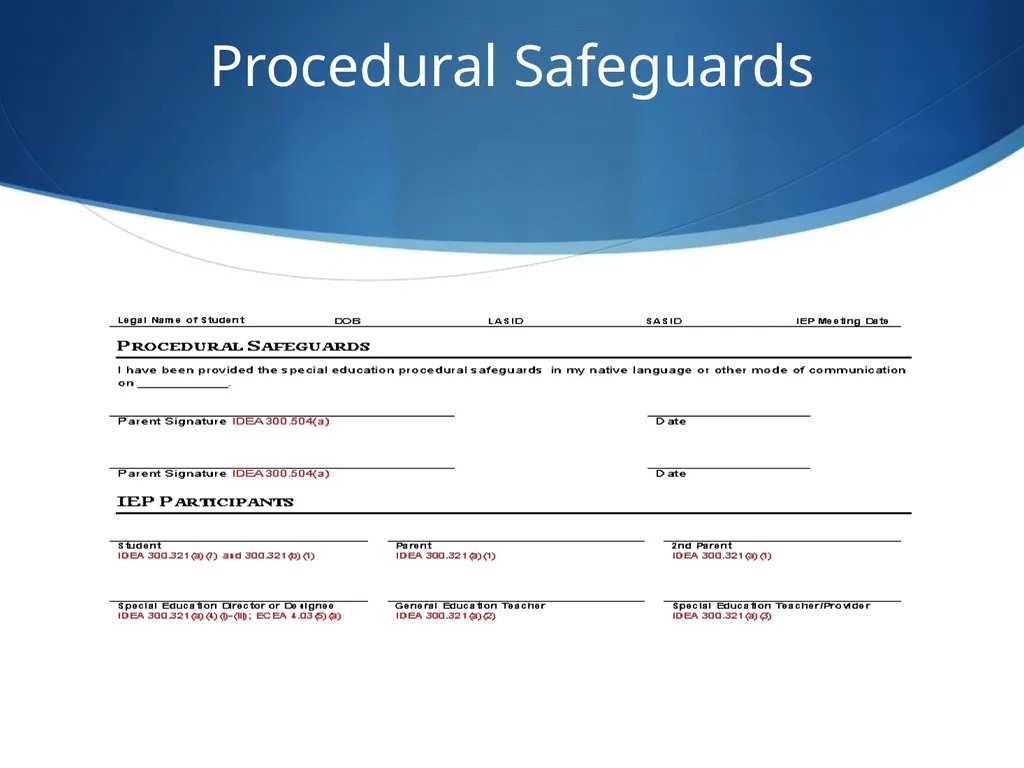 IEP and Frontline Updates Presented by: Nita - slide 13 of 35