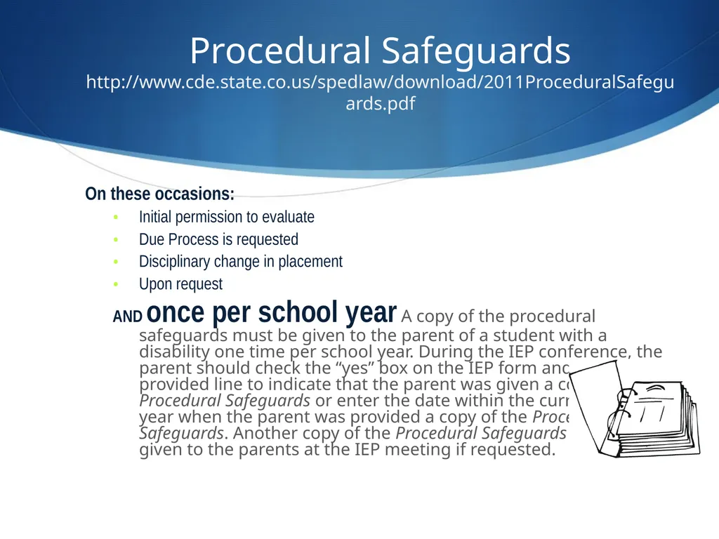 IEP and Frontline Updates Presented by: Nita - slide 12 of 35