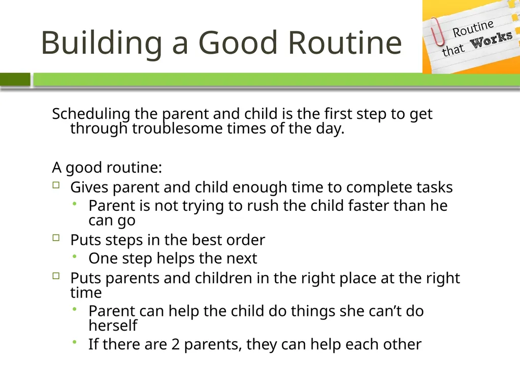 Healthy Parenting Workshops Parenting Concepts - slide 13 of 21