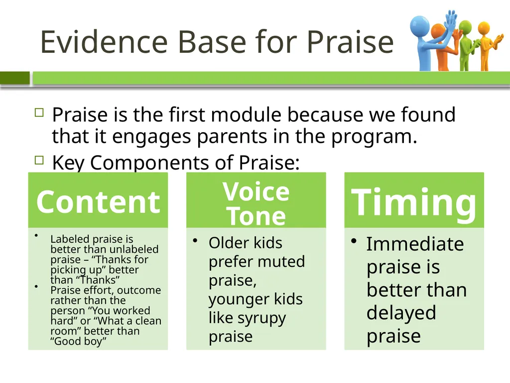 Healthy Parenting Workshops Parenting Concepts - slide 9 of 21