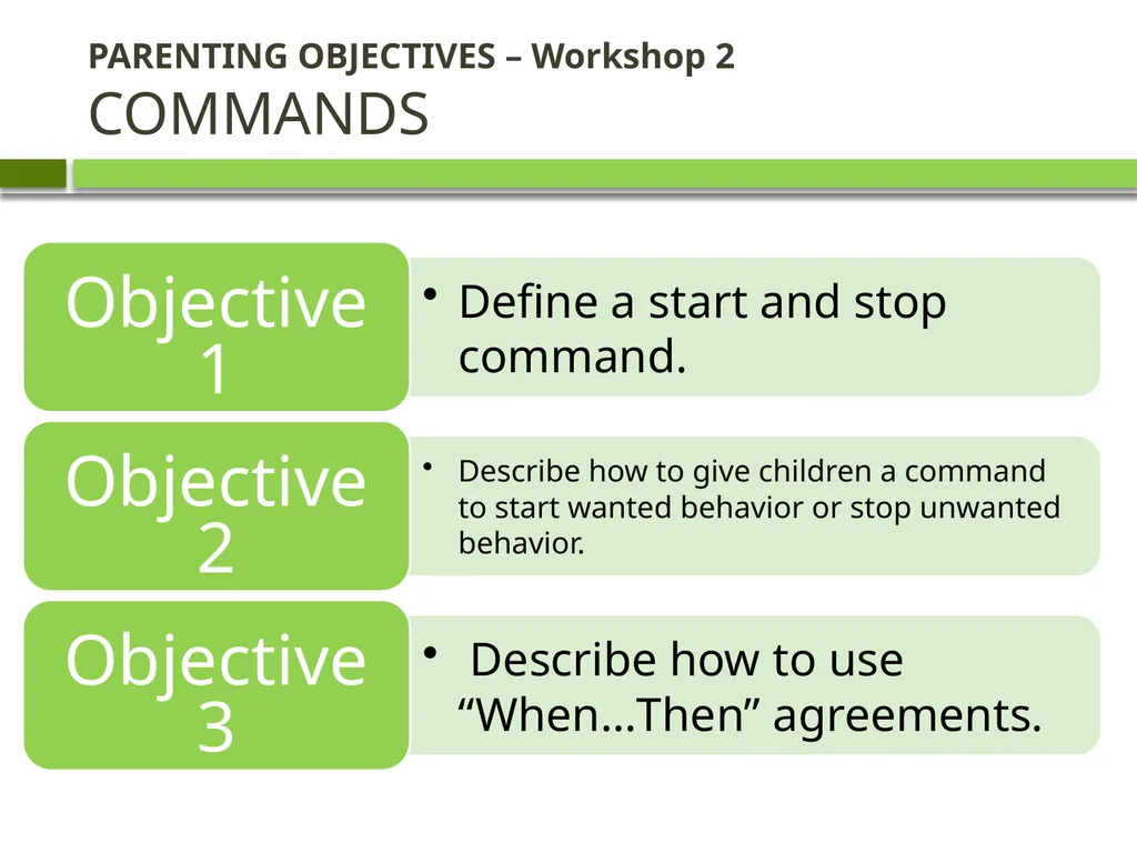 Healthy Parenting Workshops Parenting Concepts - slide 10 of 21