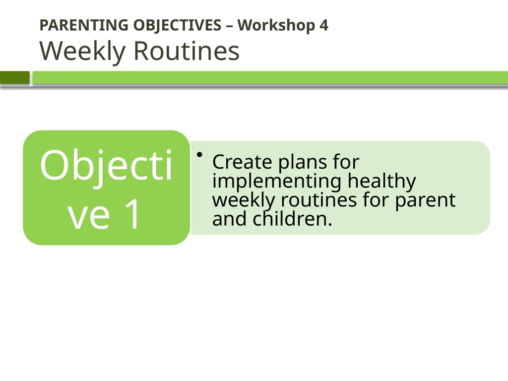 Healthy Parenting Workshops Parenting Concepts - slide 14 of 21