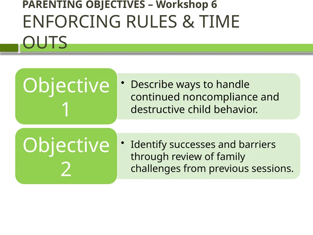 Healthy Parenting Workshops Parenting Concepts - slide 18 of 21