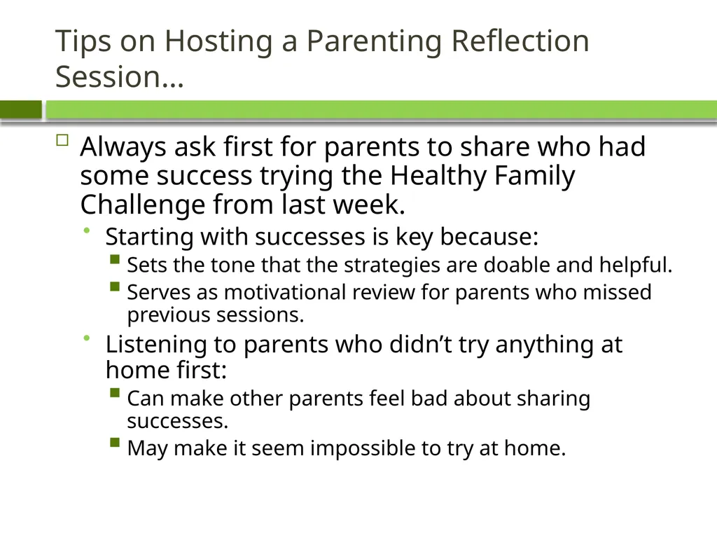 Healthy Parenting Workshops Parenting Concepts - slide 6 of 21