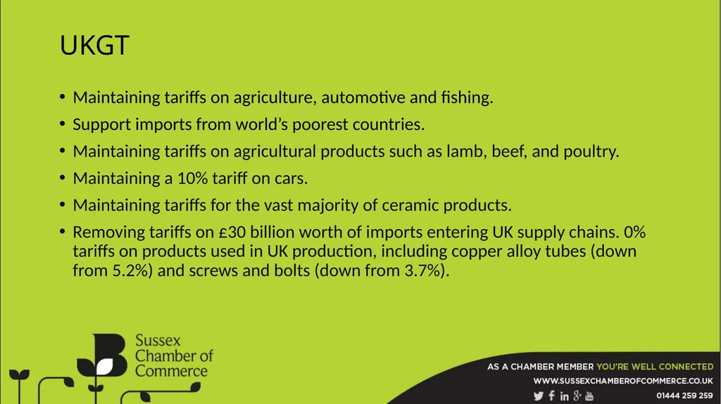 EU Transition Impacts on East Sussex The BCC is a - slide 19 of 26