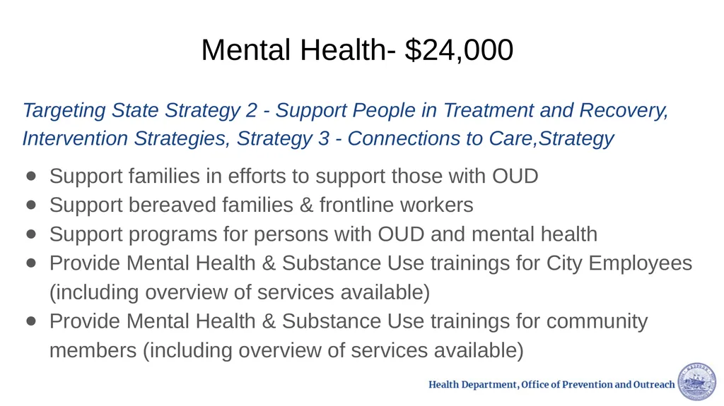 Opioid Settlement Updates Promote Prevent Support - slide 7 of 9