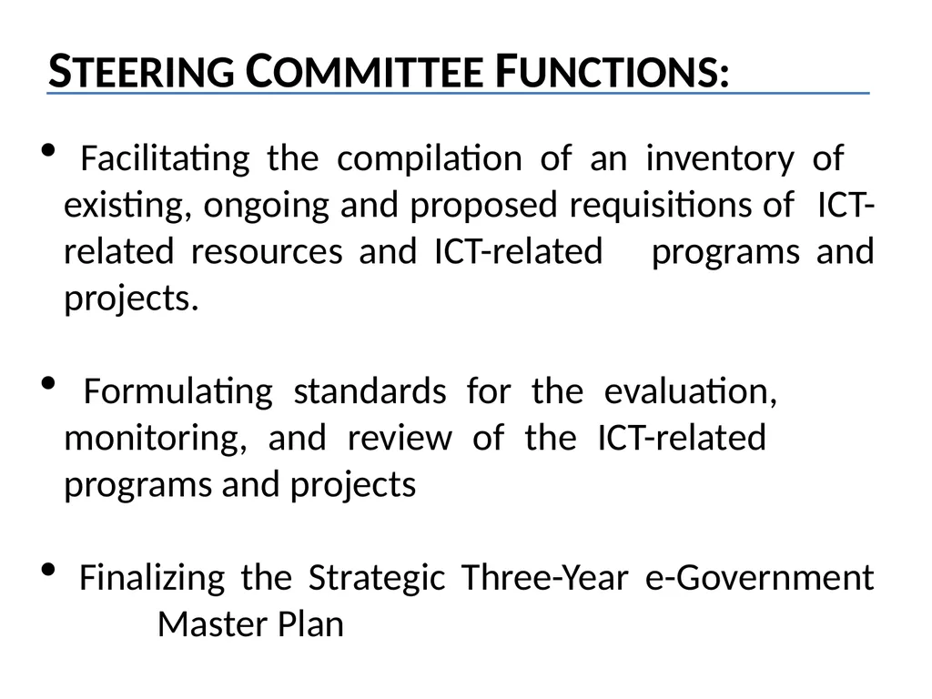 GOVERNMENT-WIDE EDIUM-TERM NFORMATION AND - slide 9 of 20