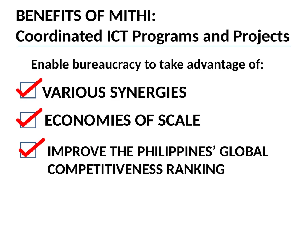 GOVERNMENT-WIDE EDIUM-TERM NFORMATION AND - slide 4 of 20