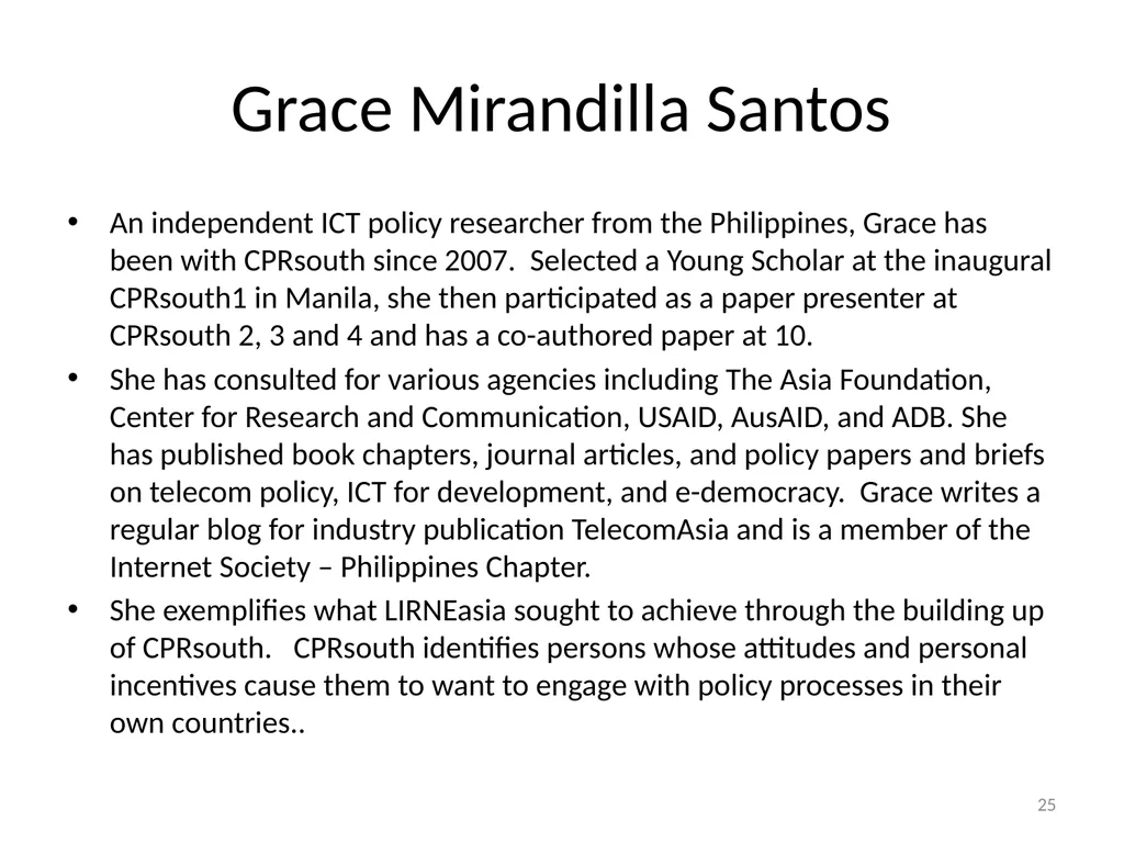 Introduction: Course on “How to engage in - slide 25 of 29