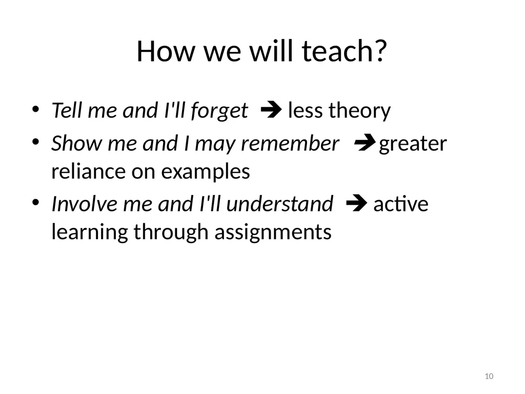 Introduction: Course on “How to engage in - slide 10 of 29
