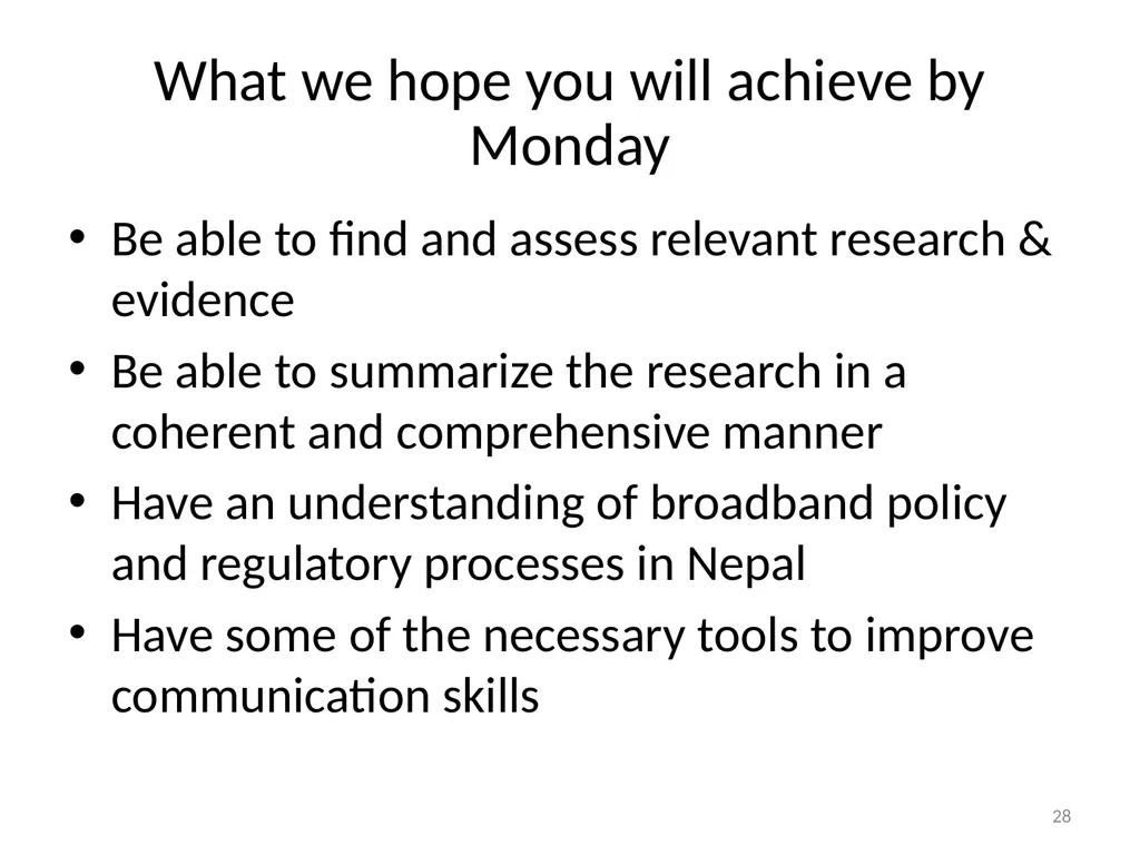 Introduction: Course on “How to engage in - slide 28 of 29