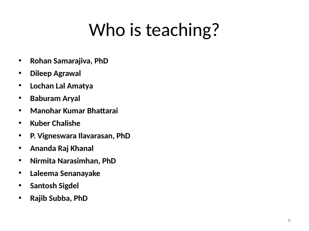 Introduction: Course on “How to engage in - slide 9 of 29