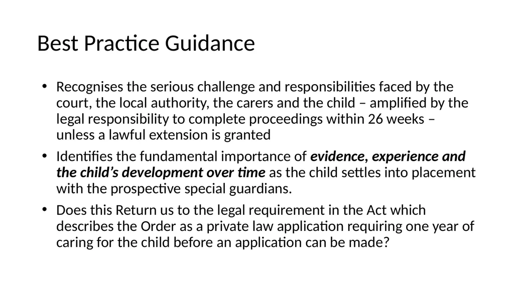 Public Law Working Group President of the Family - slide 72 of 73