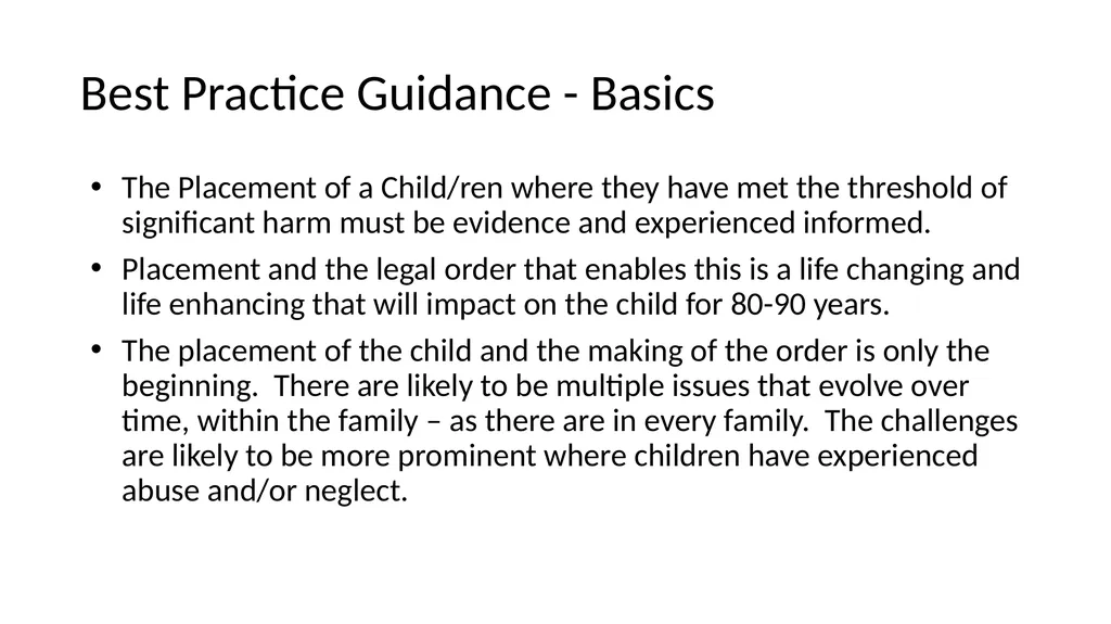 Public Law Working Group President of the Family - slide 66 of 73