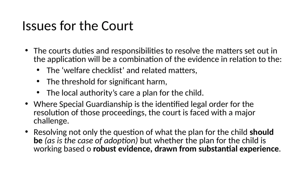 Public Law Working Group President of the Family - slide 71 of 73