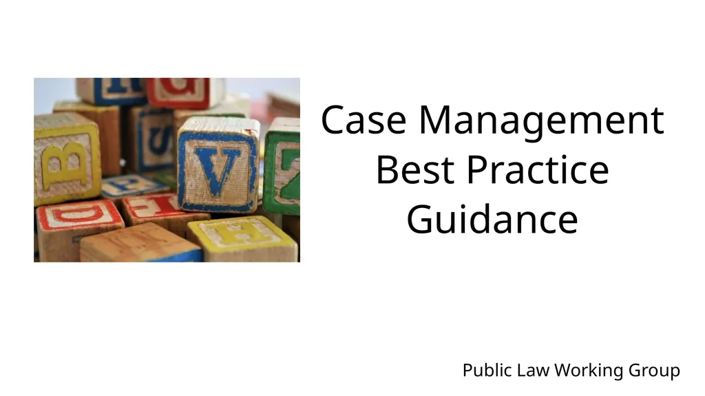 Public Law Working Group President of the Family - slide 47 of 73