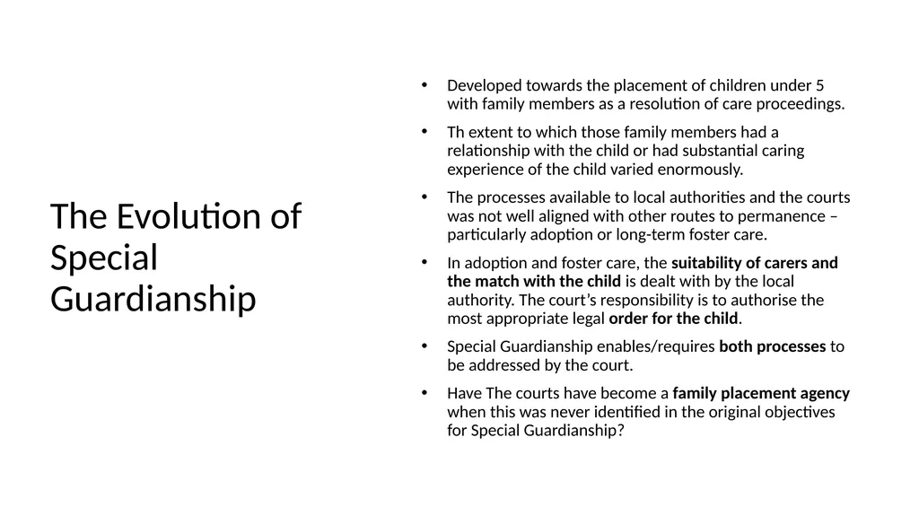 Public Law Working Group President of the Family - slide 61 of 73