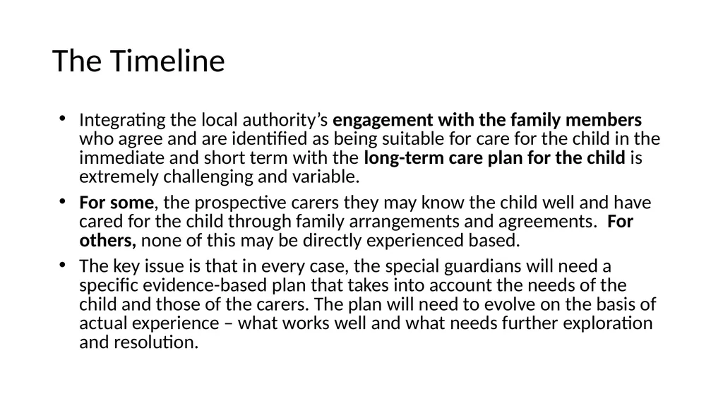 Public Law Working Group President of the Family - slide 70 of 73